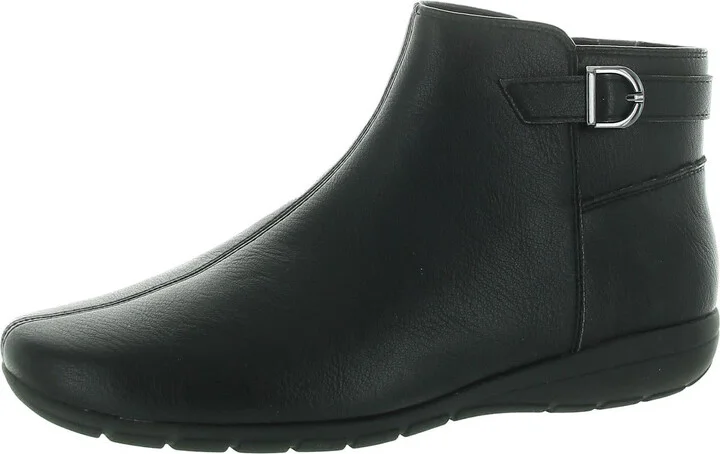 Womens Zipper Man Made Booties
