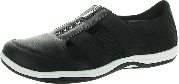 Womens Zipper Man Made Casual And Fashion Sneakers