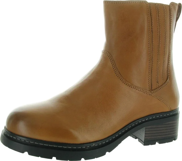 Womens Zipper Manmade Ankle Boots
