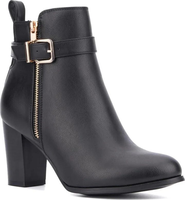Womens Zipper Manmade Ankle Boots
