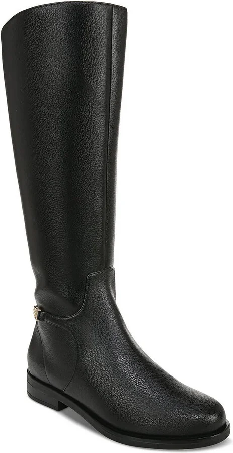 Womens Zipper Manmade Knee-High Boots