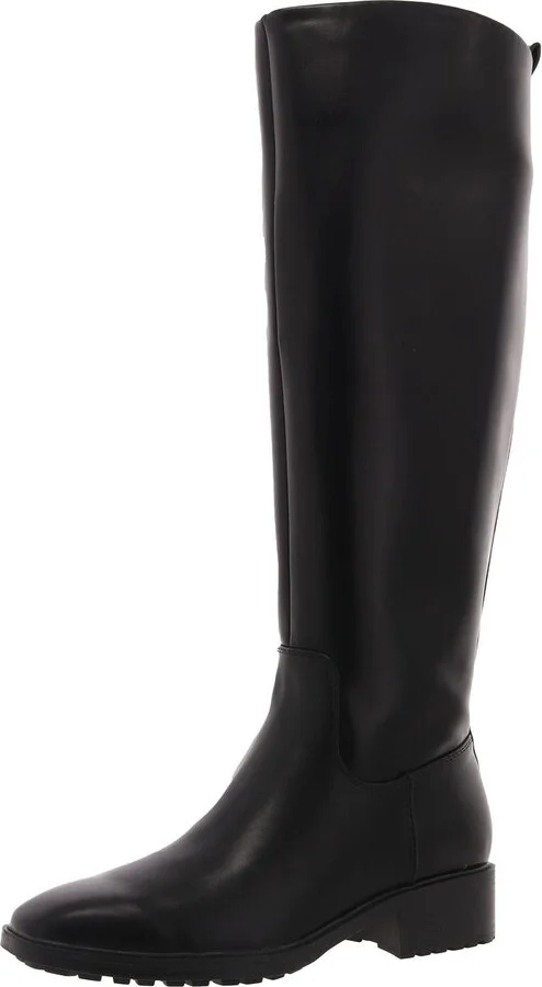 Womens Zipper Manmade Knee-High Boots