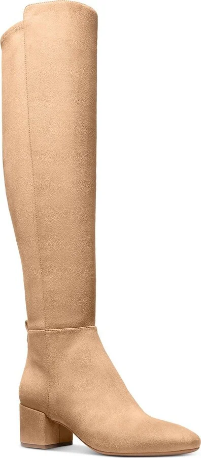 Womens Zipper Rubber Over-The-Knee Boots