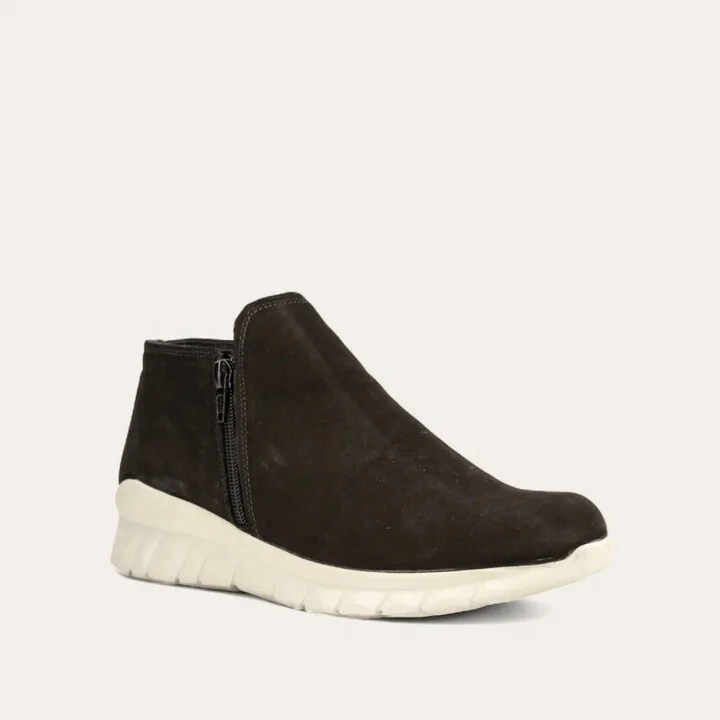 Women's Zodiac Booties - Medium In Black Velvet