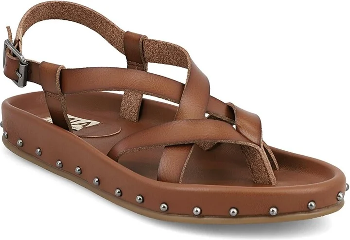 Women's Zurie Strappy Sandal In Cognac