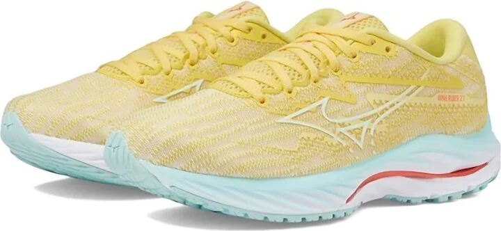 Wome's Rider 27 Shoes In Anise Flower-White
