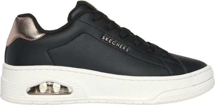 Wome's Uno Court Sneakers Courted Air In Black