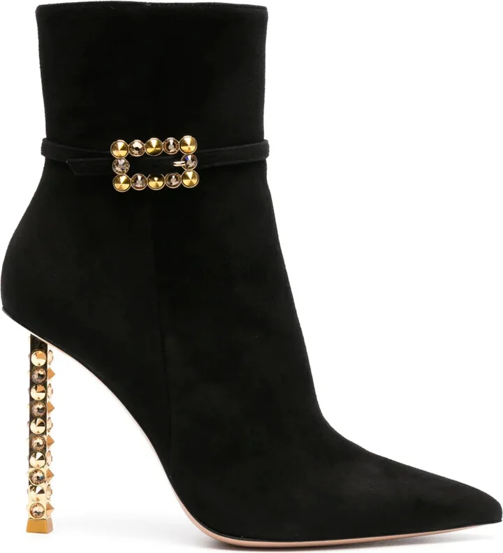 Wonder 105mm suede boots