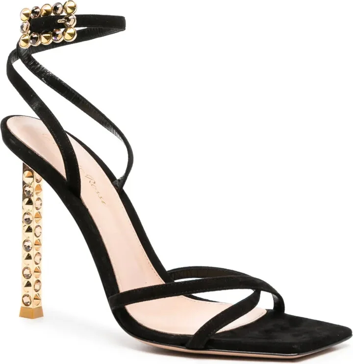 Wonder 105mm suede sandals - Image 2