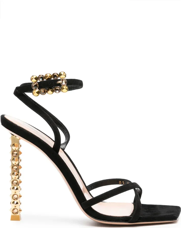 Wonder 105mm suede sandals