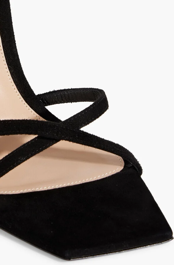 Wonder embellished suede sandals - Image 4