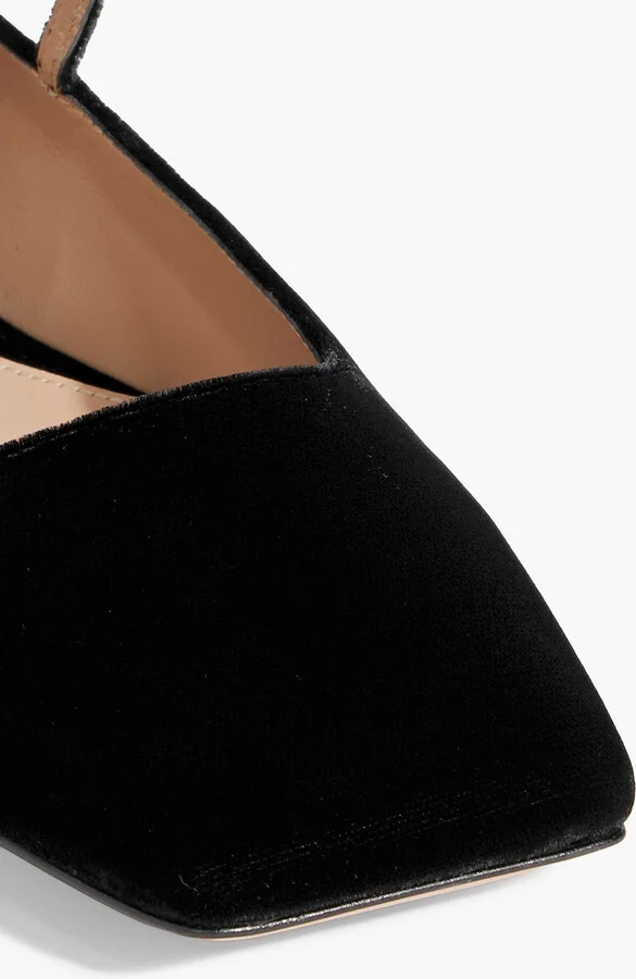 Wondy velvet ballet flats - Image 4