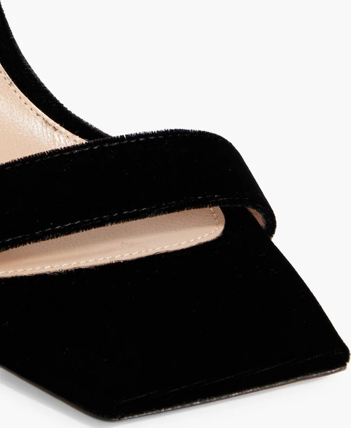 Wondy velvet sandals - Image 4