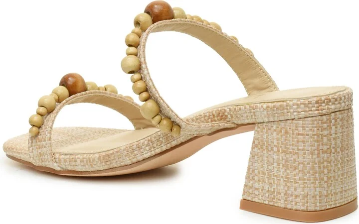 Wooden Bead Slide Sandal - Image 2