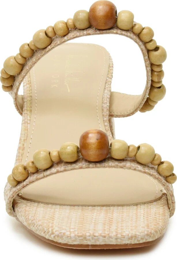 Wooden Bead Slide Sandal - Image 3