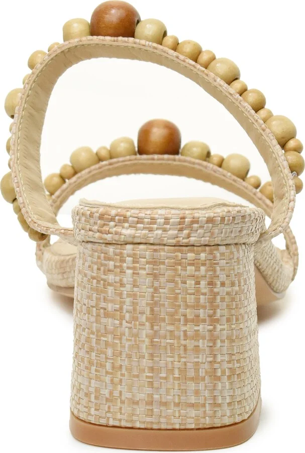 Wooden Bead Slide Sandal - Image 4