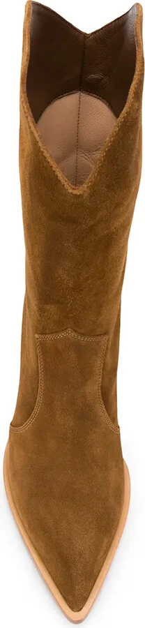 Wooden Heel Cowboy Boots - Image 4