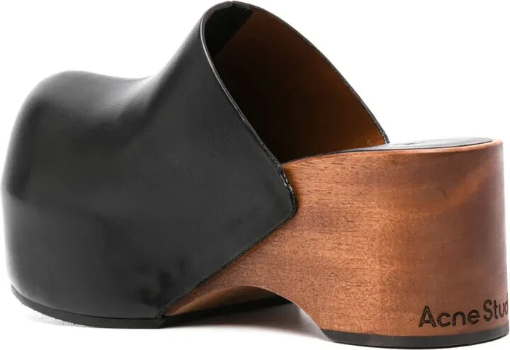Wooden-Platform Clogs - Image 3