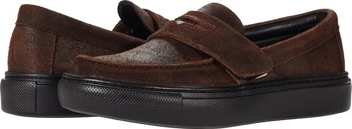 Woodlawn Loafers Men's US 9.5 Brown Leather Slip-On Casual Shoes KHD690