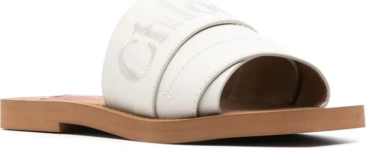 Woody logo-embroidered sandals - Image 2