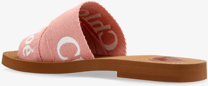 Woody Logo Embroidered Slides - Image 2