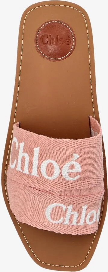 Woody Logo Embroidered Slides - Image 3