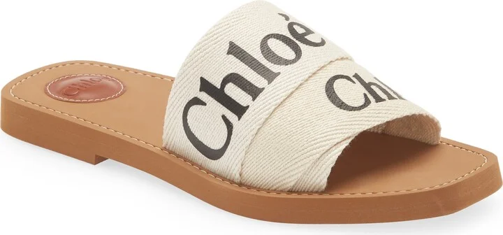 Woody Logo Slide Sandal