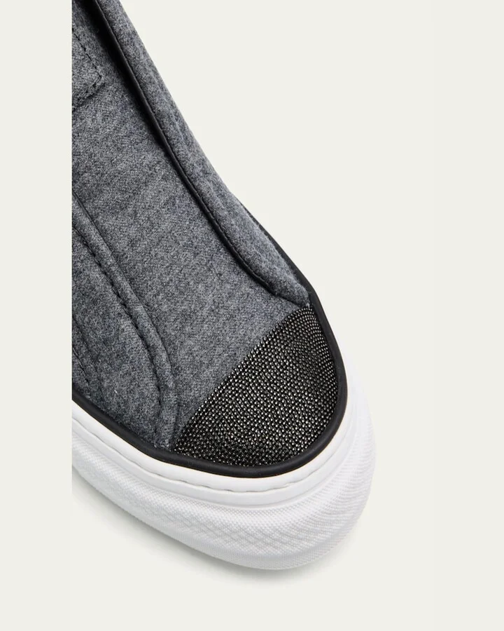 Wool Monili Slip-On Sneakers - Image 2