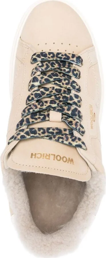Woolrich Arrow Leather Sneakers - Image 4