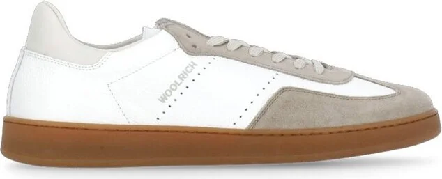 Woolrich Logo Printed Lace-Up Sneakers