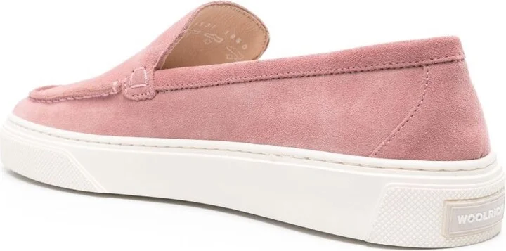 Woolrich Suede Leather Slip On Sneakers - Image 2