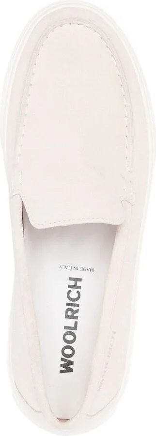 Woolrich Suede Leather Slip On Sneakers - Image 2