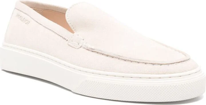 Woolrich Suede Leather Slip On Sneakers - Image 4