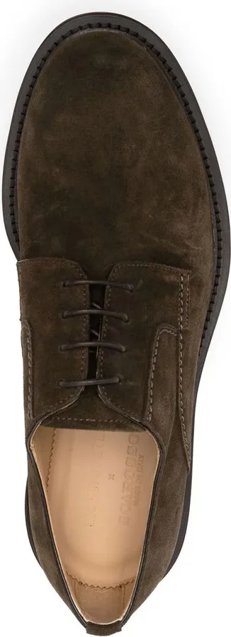 Wooster III suede Derby shoes - Image 4