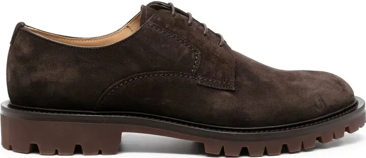 Wooster III suede Derby shoes