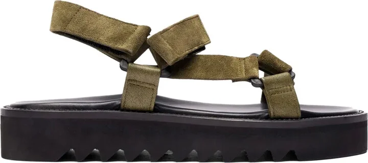 Wooster V suede sandals