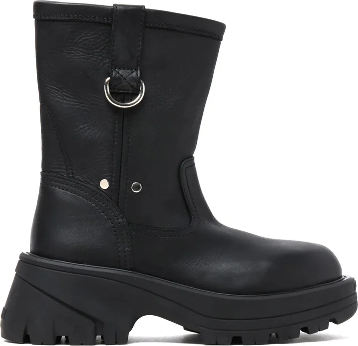 Work leather boots