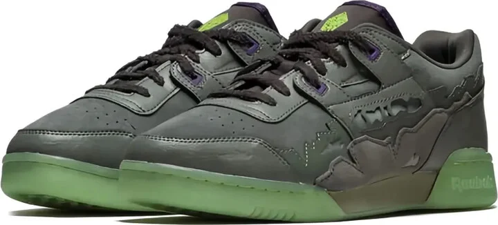 Workout Plus leather-embellished sneakers - Image 2