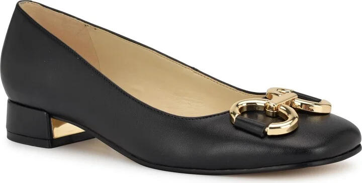 Works Square Toe Pump