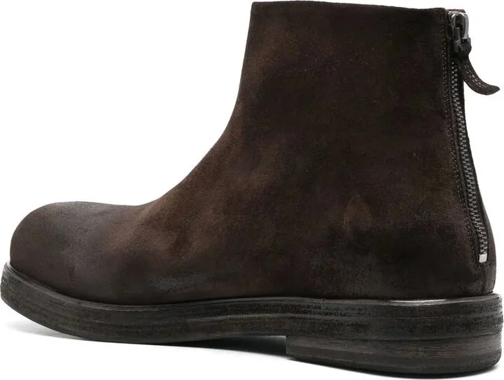 Worn-Effect Ankle Boots - Image 3