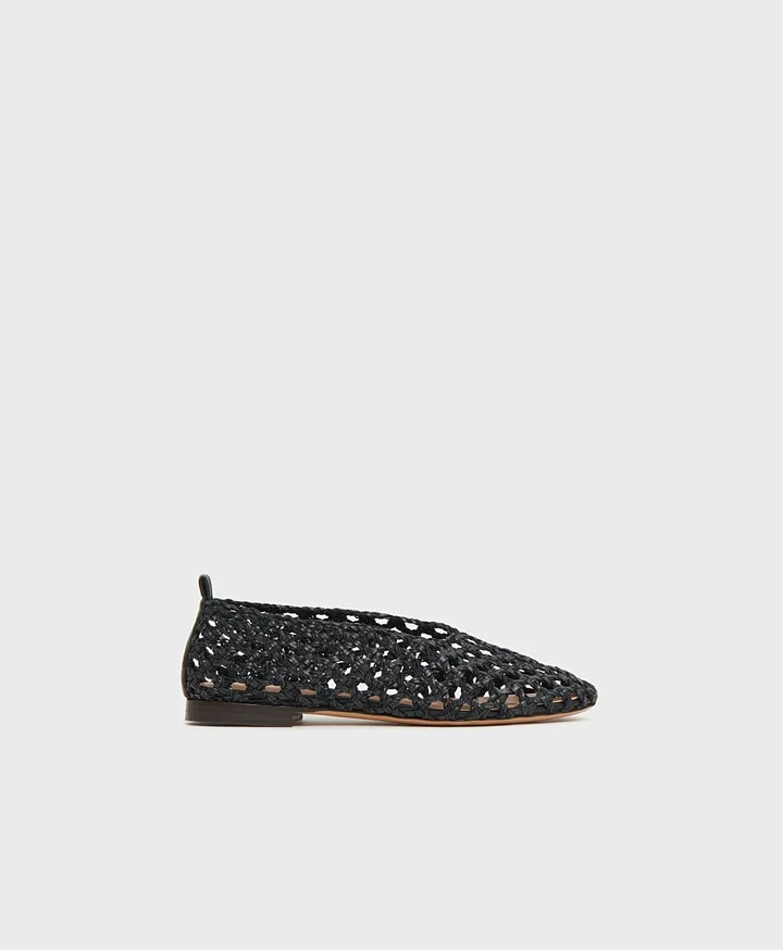 Woven Ballerina - Black