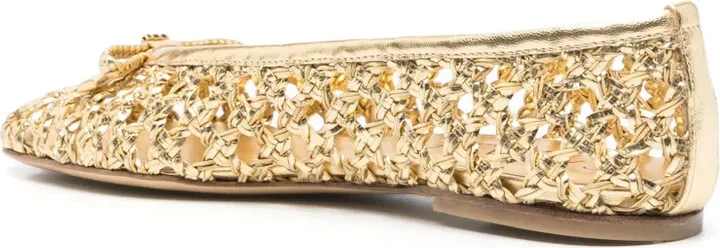 Woven Ballet Flats - Image 3