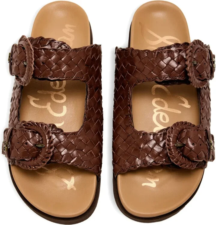 Woven Buckle Sandals - Image 2