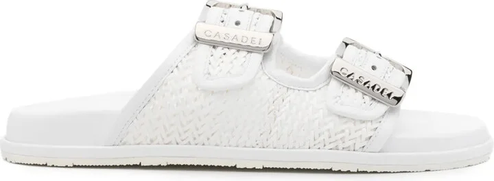 Woven Buckle Slides