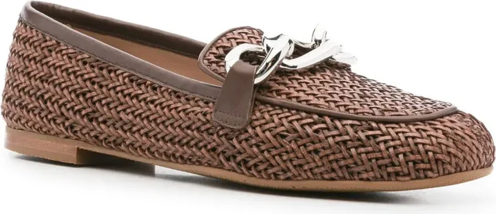 Woven Chain Loafers - Image 2