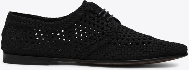 Woven Derby Shoes