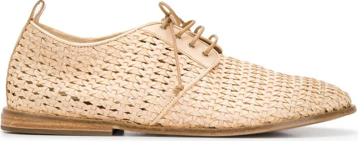 woven Derby shoes