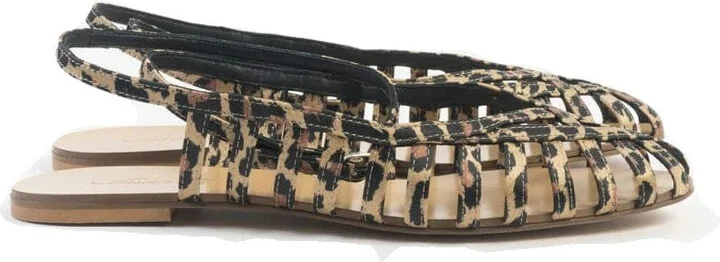 Woven Design Open Toe Sandal