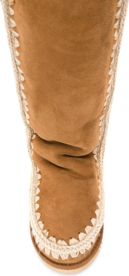 Woven Detail Boots - Image 4
