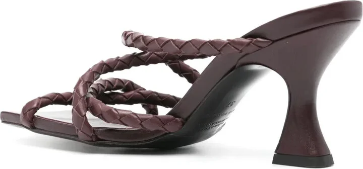 Woven Elegance leather sandals - Image 3
